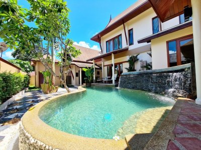 7R0175 ให้เช่า pool villa 3 ห้องนอน 4 ห้องน้ำ ราคา 80,000/เดือน โซนราไวย์