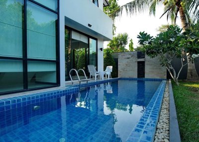7R0179 This pool villa 2bedroom 3bathroom 85,000/month the house location at Rawai