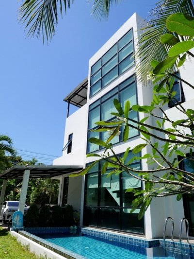 7R0179 This pool villa 2bedroom 3bathroom 85,000/month the house location at Rawai