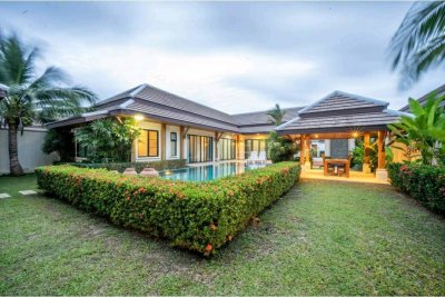 7R0185 ให้เช่า pool villa 3 ห้องนอน 4 ห้องน้ำ ราคา 110,000/เดือน โซนราไวย์