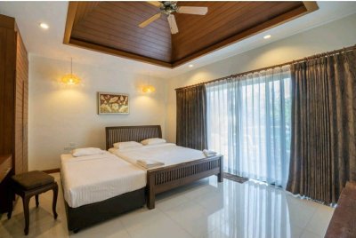 7R0185 ให้เช่า pool villa 3 ห้องนอน 4 ห้องน้ำ ราคา 110,000/เดือน โซนราไวย์