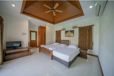 7R0185 ให้เช่า pool villa 3 ห้องนอน 4 ห้องน้ำ ราคา 110,000/เดือน โซนราไวย์