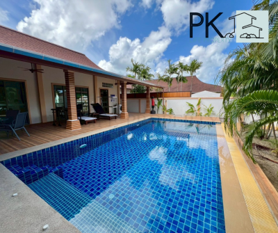 7R0196 ให้เช่า pool villa 3 ห้องนอน 4 ห้องน้ำ ราคา 85,000/เดือน โซนราไวย์