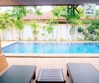 7R0196 ให้เช่า pool villa 3 ห้องนอน 4 ห้องน้ำ ราคา 85,000/เดือน โซนราไวย์