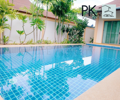 7R0196 ให้เช่า pool villa 3 ห้องนอน 4 ห้องน้ำ ราคา 85,000/เดือน โซนราไวย์