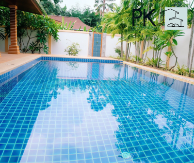 7R0196 ให้เช่า pool villa 3 ห้องนอน 4 ห้องน้ำ ราคา 85,000/เดือน โซนราไวย์