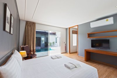 7R0234 This pool villa 4 bedroom 4 bathroom 130,000/month location at Rawai