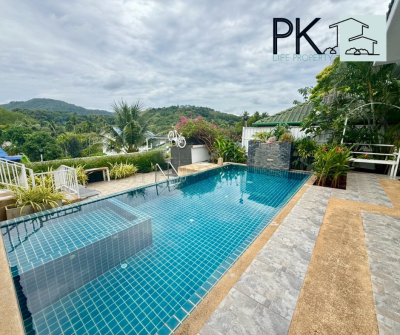 7R0247 ให้เช่า pool villa 3 ห้องนอน 3 ห้องน้ำ ราคา 90,000/เดือน โซนราไวย์