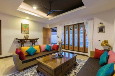 7R0249 ให้เช่า pool villa 3 ห้องนอน 4 ห้องน้ำ ราคา 90,000/เดือน โซนราไวย์