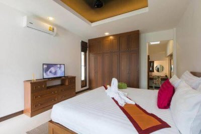 7R0249 ให้เช่า pool villa 3 ห้องนอน 4 ห้องน้ำ ราคา 90,000/เดือน โซนราไวย์