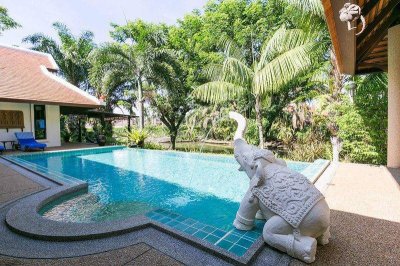 7R0264 This pool villa 3 bedroom 3 bathroom 140,000/month the house location at Rawai
