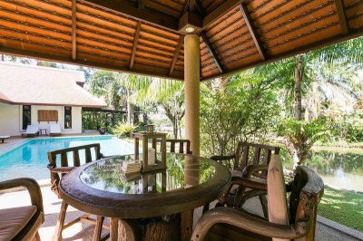 7R0264 This pool villa 3 bedroom 3 bathroom 140,000/month the house location at Rawai