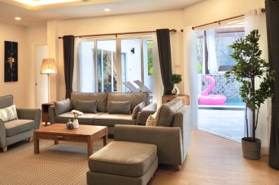7R0269 ให้เช่า pool villa 3ห้องนอน 4ห้องน้ำ ราคา 150,000/เดือน โซนราไวย์
