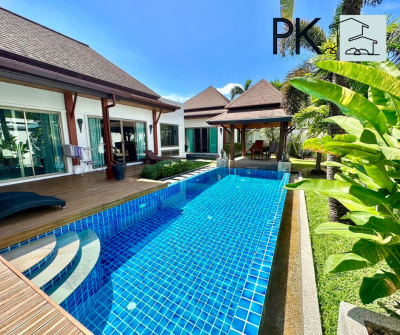 7R0288 ให้เช่า pool villa 3 ห้องนอน 3 ห้องน้ำ ราคา 120,000/เดือน โซนราไวย์