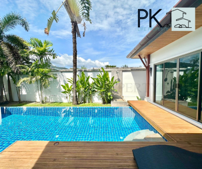 7R0288 ให้เช่า pool villa 3 ห้องนอน 3 ห้องน้ำ ราคา 120,000/เดือน โซนราไวย์