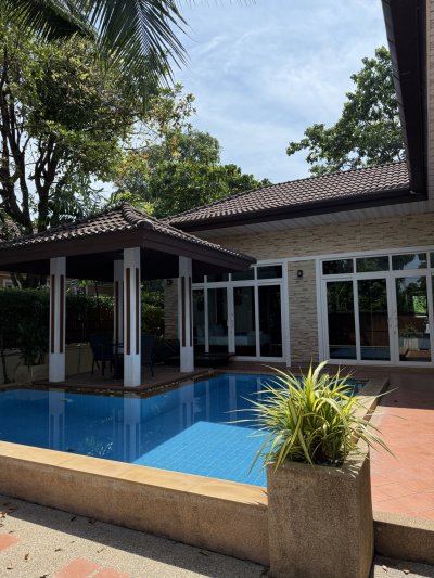 7R0293 ให้เช่า pool villa 3ห้องนอน 3ห้องน้ำ ราคา 70,000/เดือน โซนราไวย์