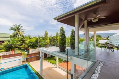 7R0324 ให้เช่า pool villa 4 ห้องนอน 4 ห้องน้ำ ราคา 120,000/เดือน โซนราไวย์