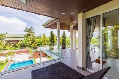 7R0324 ให้เช่า pool villa 4 ห้องนอน 4 ห้องน้ำ ราคา 120,000/เดือน โซนราไวย์
