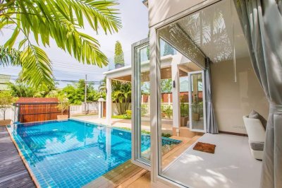 7R0324 ให้เช่า pool villa 4 ห้องนอน 4 ห้องน้ำ ราคา 120,000/เดือน โซนราไวย์