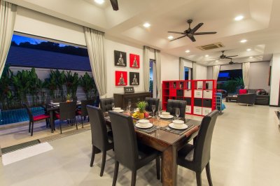 7R0325 ให้เช่า pool villa 4 ห้องนอน 4 ห้องน้ำ 130,000/เดือน เฟอร์นิเจอร์ครบครันโซนราไวย์