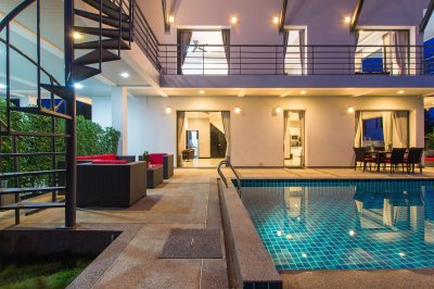 7R0325 ให้เช่า pool villa 4 ห้องนอน 4 ห้องน้ำ 130,000/เดือน เฟอร์นิเจอร์ครบครันโซนราไวย์