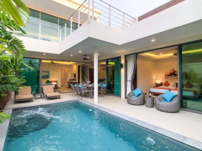 7R0342 ให้เช่า pool villa 3 ห้องนอน 3 ห้องน้ำ ราคา 130,000/เดือน โซนราไวย์