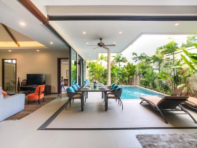 7R0342 ให้เช่า pool villa 3 ห้องนอน 3 ห้องน้ำ ราคา 130,000/เดือน โซนราไวย์