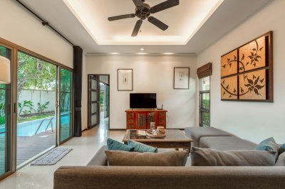 7R0359 ให้เช่า pool villa 3ห้องนอน 3ห้องน้ำ ราคา 120,000/เดือน โซนราไวย์