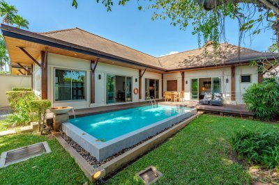 7R0359 ให้เช่า pool villa 3ห้องนอน 3ห้องน้ำ ราคา 120,000/เดือน โซนราไวย์