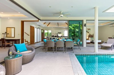 7R0363 This pool villa 4bedroom 4bathroom 140,000/month the house location at Rawai
