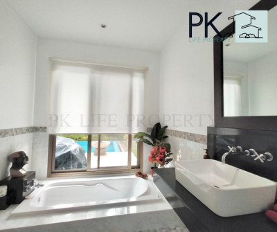 7R0366 ให้เช่า pool villa 3ห้องนอน 3ห้องน้ำ ราคา 110,000/เดือน โซนราไวย์