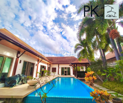 7R0366 ให้เช่า pool villa 3ห้องนอน 3ห้องน้ำ ราคา 110,000/เดือน โซนราไวย์