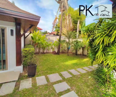 7R0366 ให้เช่า pool villa 3ห้องนอน 3ห้องน้ำ ราคา 110,000/เดือน โซนราไวย์