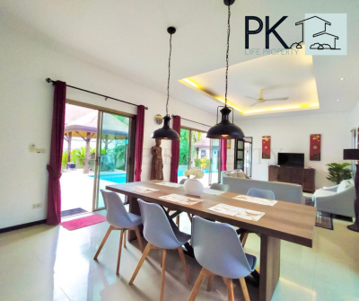 7R0366 ให้เช่า pool villa 3ห้องนอน 3ห้องน้ำ ราคา 110,000/เดือน โซนราไวย์