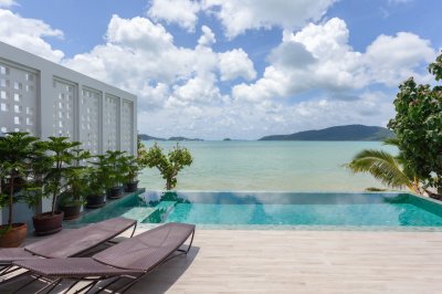 7R0396 ให้เช่า seaview pool villa 3 ห้องนอน 3 ห้องน้ำ ราคา 350,000/เดือน โซนราไวย์