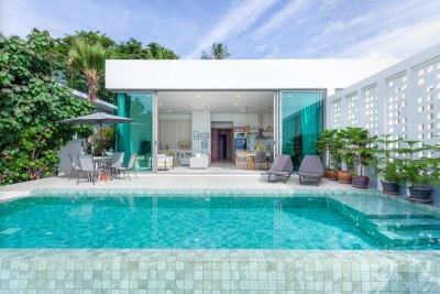 7R0396 ให้เช่า seaview pool villa 3 ห้องนอน 3 ห้องน้ำ ราคา 350,000/เดือน โซนราไวย์