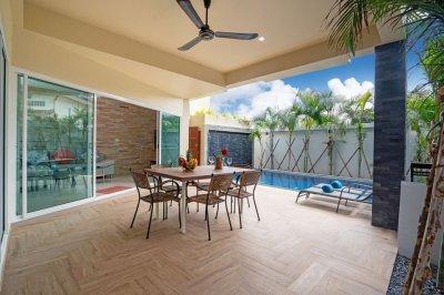 7R0400 This pool villa 3bedroom 4bathroom 85,000/month the house location at Rawai