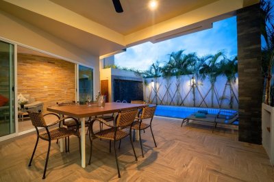 7R0400 This pool villa 3bedroom 4bathroom 85,000/month the house location at Rawai