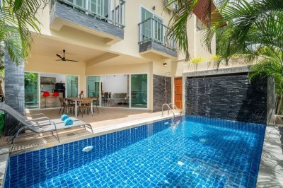 7R0400 This pool villa 3bedroom 4bathroom 85,000/month the house location at Rawai