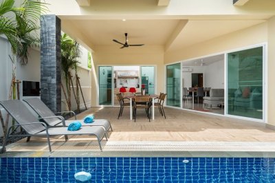 7R0400 This pool villa 3bedroom 4bathroom 85,000/month the house location at Rawai