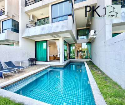 7R0404 ให้เช่า pool villa 3 ห้องนอน 5 ห้องน้ำ ราคา 80,000/เดือน โซนราไวย์