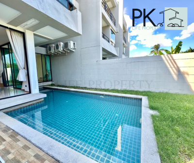 7R0404 ให้เช่า pool villa 3 ห้องนอน 5 ห้องน้ำ ราคา 80,000/เดือน โซนราไวย์