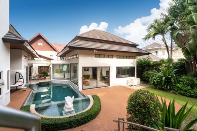 7R0408 ให้เช่า pool villa 4 ห้องนอน 4 ห้องน้ำ ราคา 220,000/เดือน โซนราไวย์