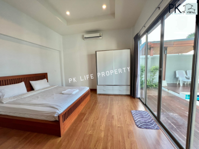 7R0426 Pool villa for rent 2bedroom 3bathroom 60,000/month at rawai