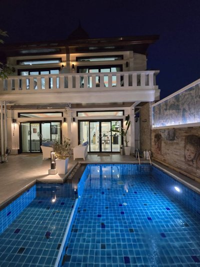 7R0440 This pool villa 3 bedroom 4 bathroom 85,000/month at Rawai