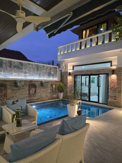 7R0440 This pool villa 3 bedroom 4 bathroom 85,000/month at Rawai