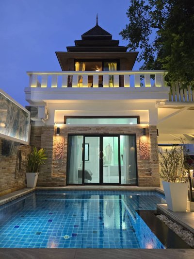 7R0440 This pool villa 3 bedroom 4 bathroom 85,000/month at Rawai