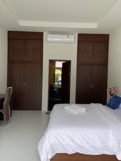 7R0441 ให้เช่า pool villa 3 ห้องนอน 3 ห้องน้ำ ราคา 70,000/เดือน โซนราไวย์