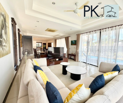 7R0462 Pool villa for rent 3 bedroom 3 bathroom 100,000/month at rawai have fully furnished