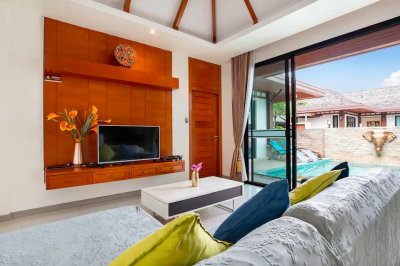 7R0488 Pool villa for rent 2bedrooms 3bathrooms 75,000/month at rawai have fully furnished (available on april 2024)